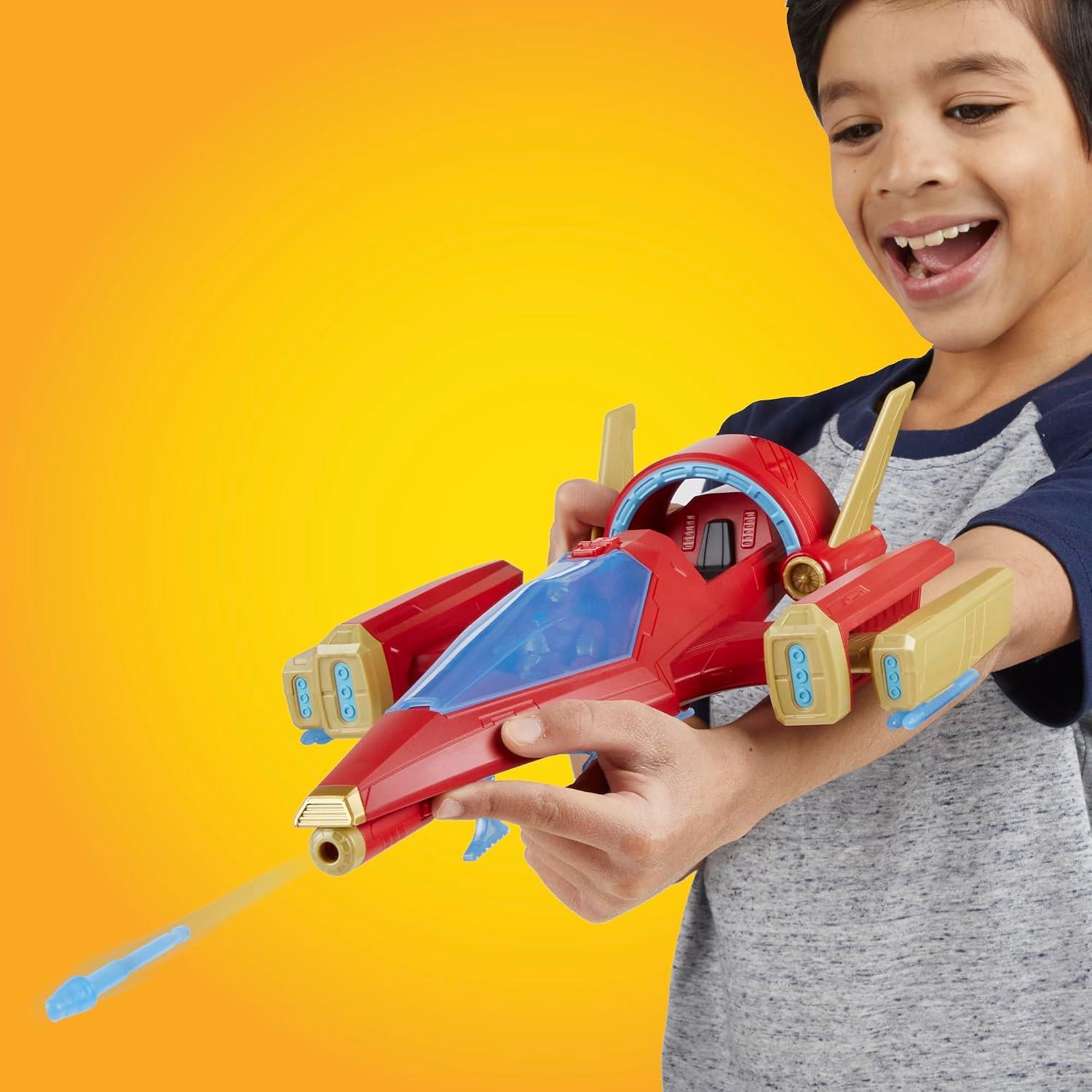 Marvel Avengers Iron Man Epic Hero Series Repulsor Blast Battle Jet