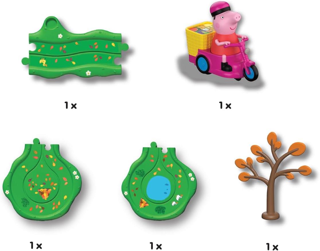 Peppa Pig Whizz Around Pedal Along Peppa Set