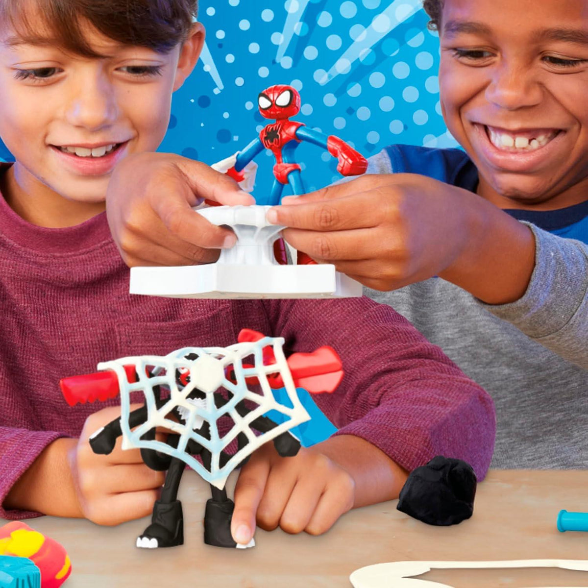 Play-Doh Spider-Man Launch & Slice Battle Playset