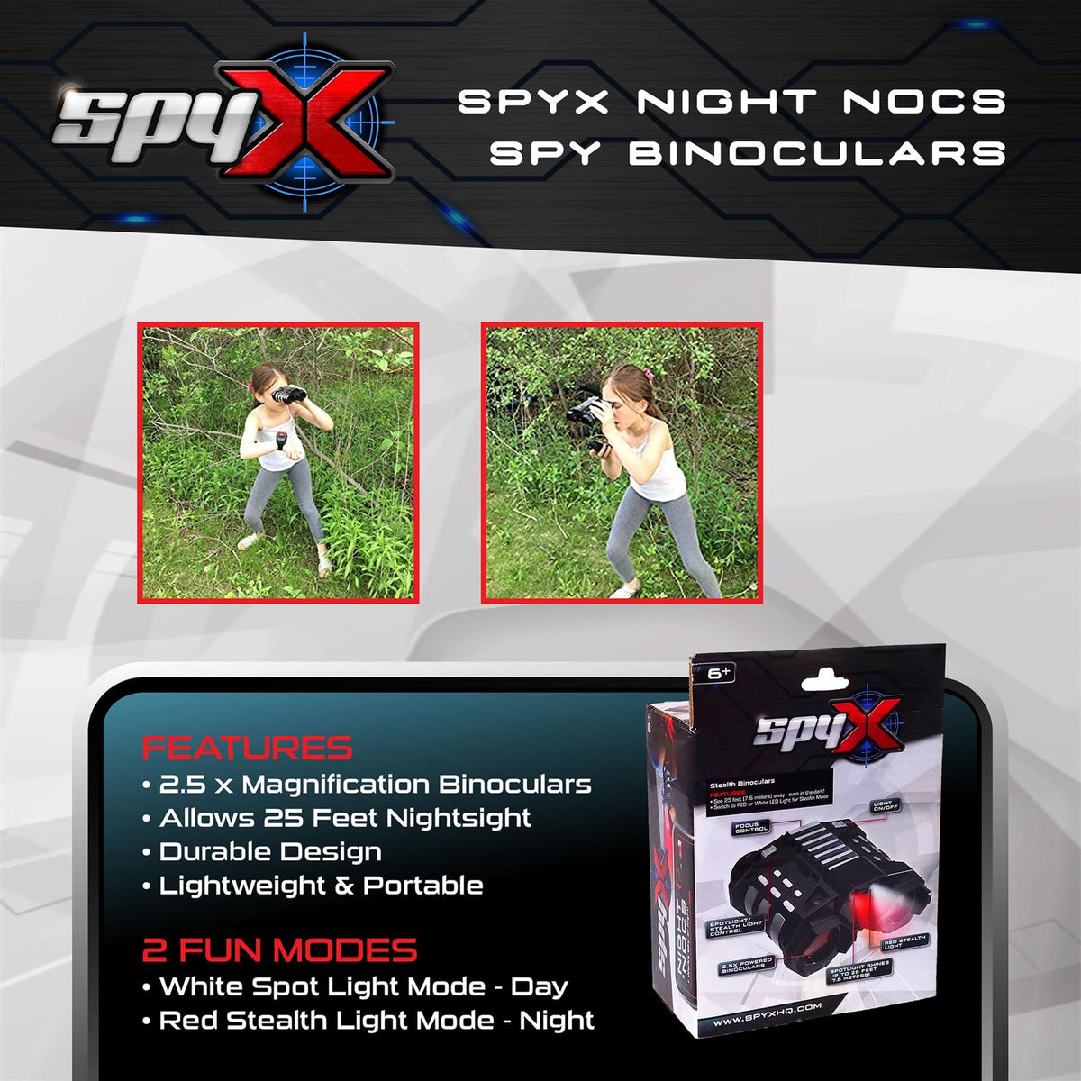 SpyX Night Nocs