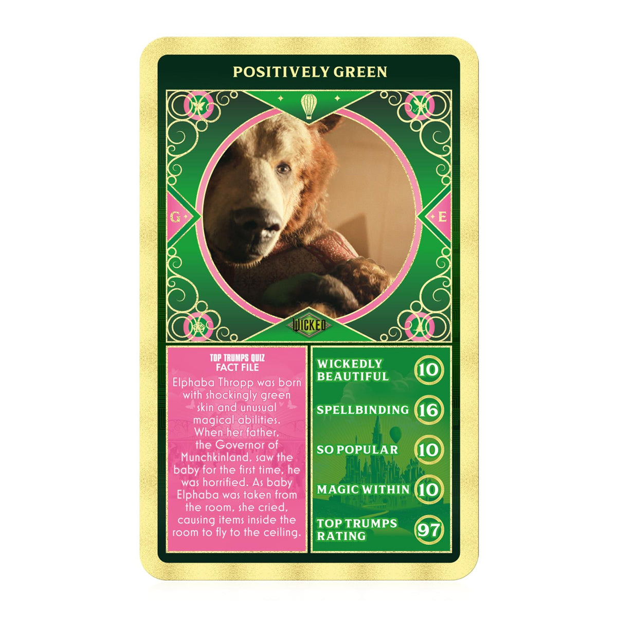 Top Trumps Wicked Card Game