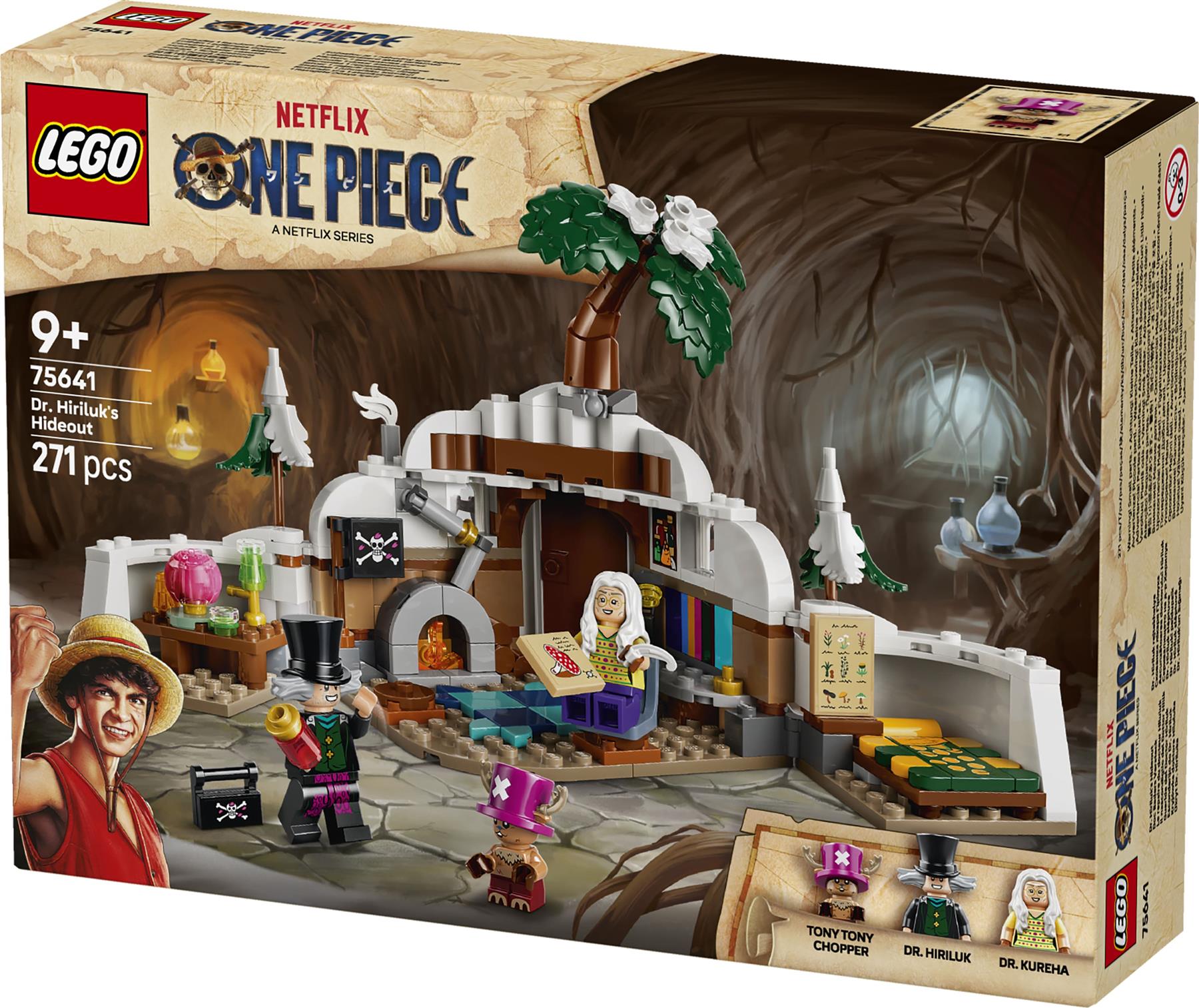 LEGO One Piece Dr. Hiriluk's Hideout 75641