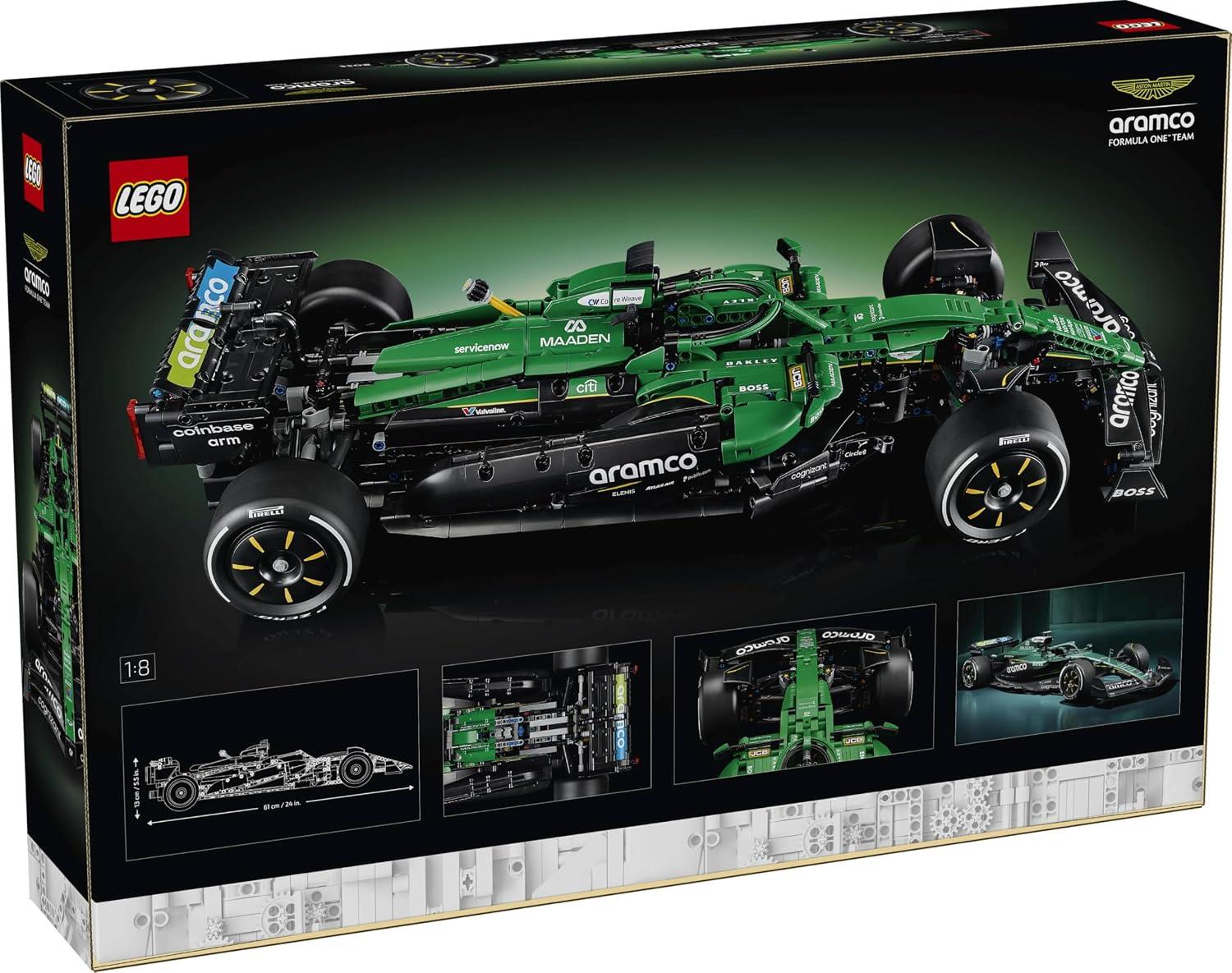 LEGO Technic Aston Martin Aramco AMR25 F1 Car 42240