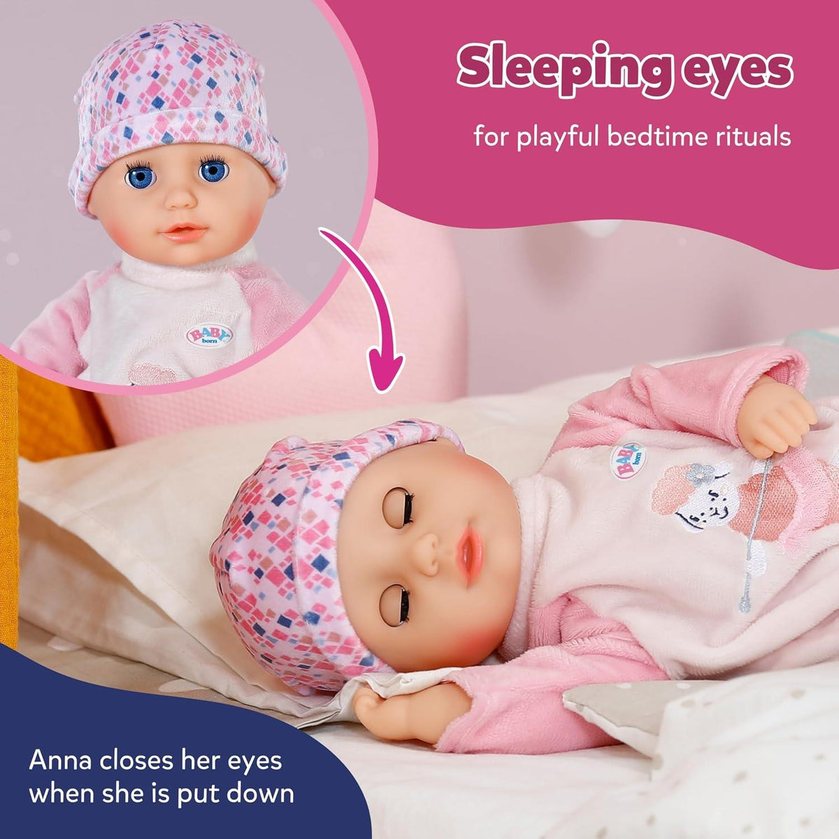 BABY born 36cm Doll - Anna Rose