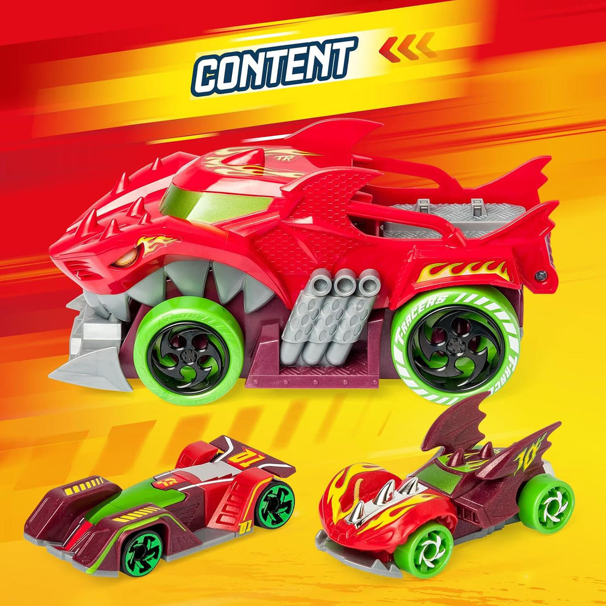 T-Racers Mix 'n Race Squad Launcher - Dragon