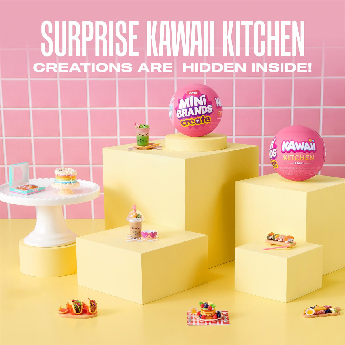 Zuru Mini Brands Series 1 Create Kawaii Kitchen Capsule