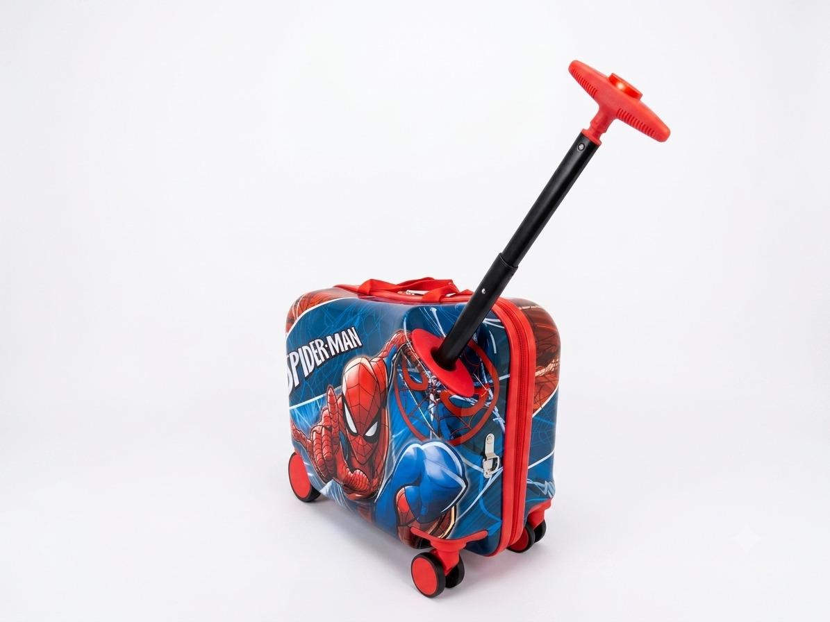 Spiderman Kids Ride On Suitcase