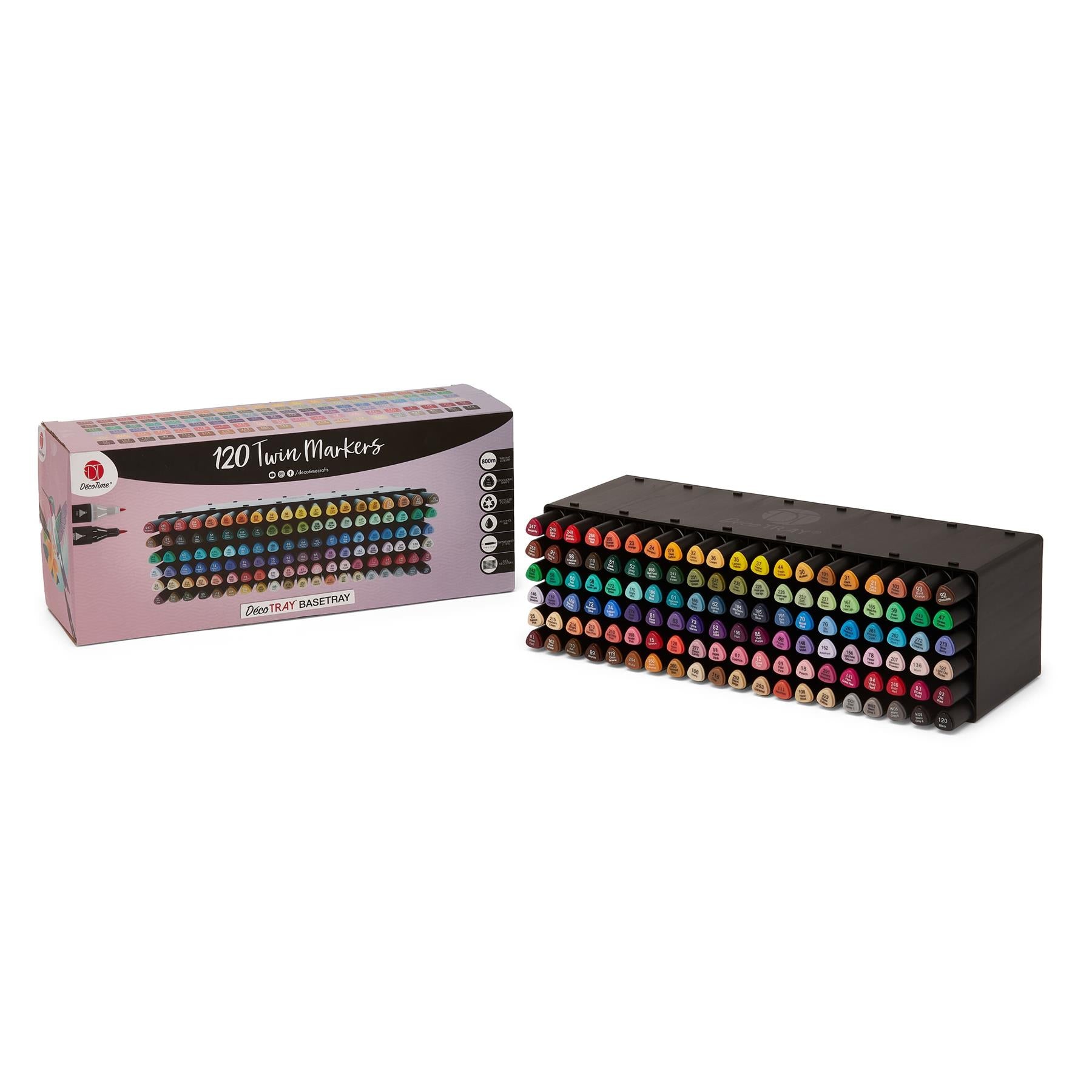 Deco Time 120 Alcohol Markers