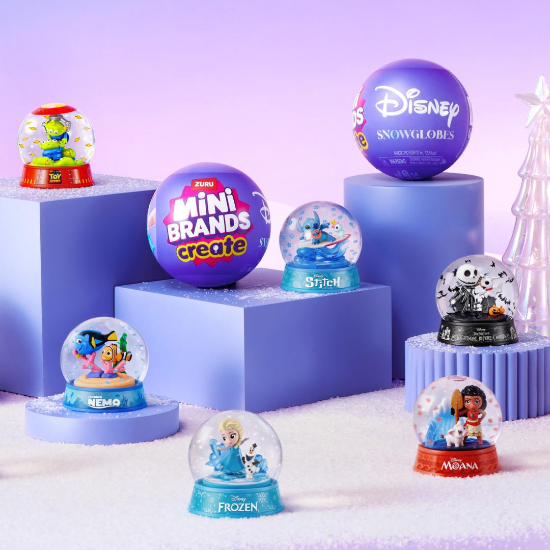 Zuru Mini Brands Series 1 Create Disney Snow Globes