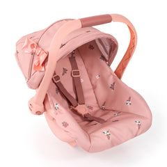 Bayer Deluxe Doll Car Seat with Cannopy - Pink