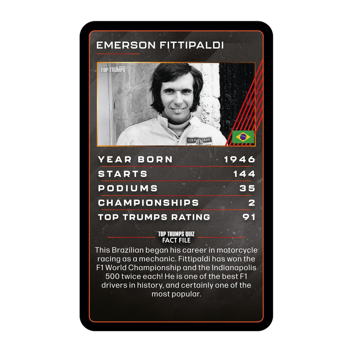Top Trumps Grand Prix Card Game