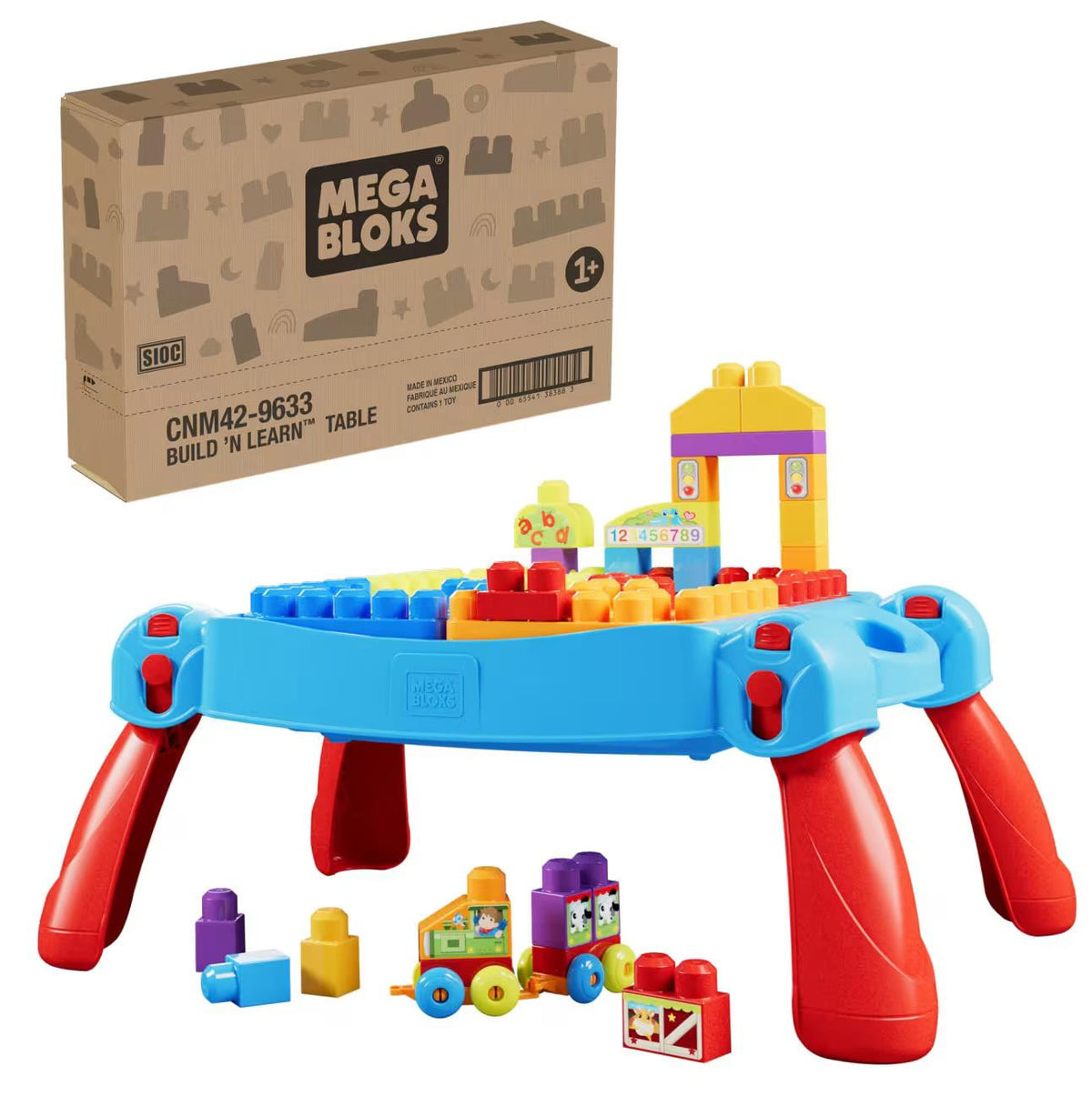 Mega Bloks First Builders Build ‘n Learn Table