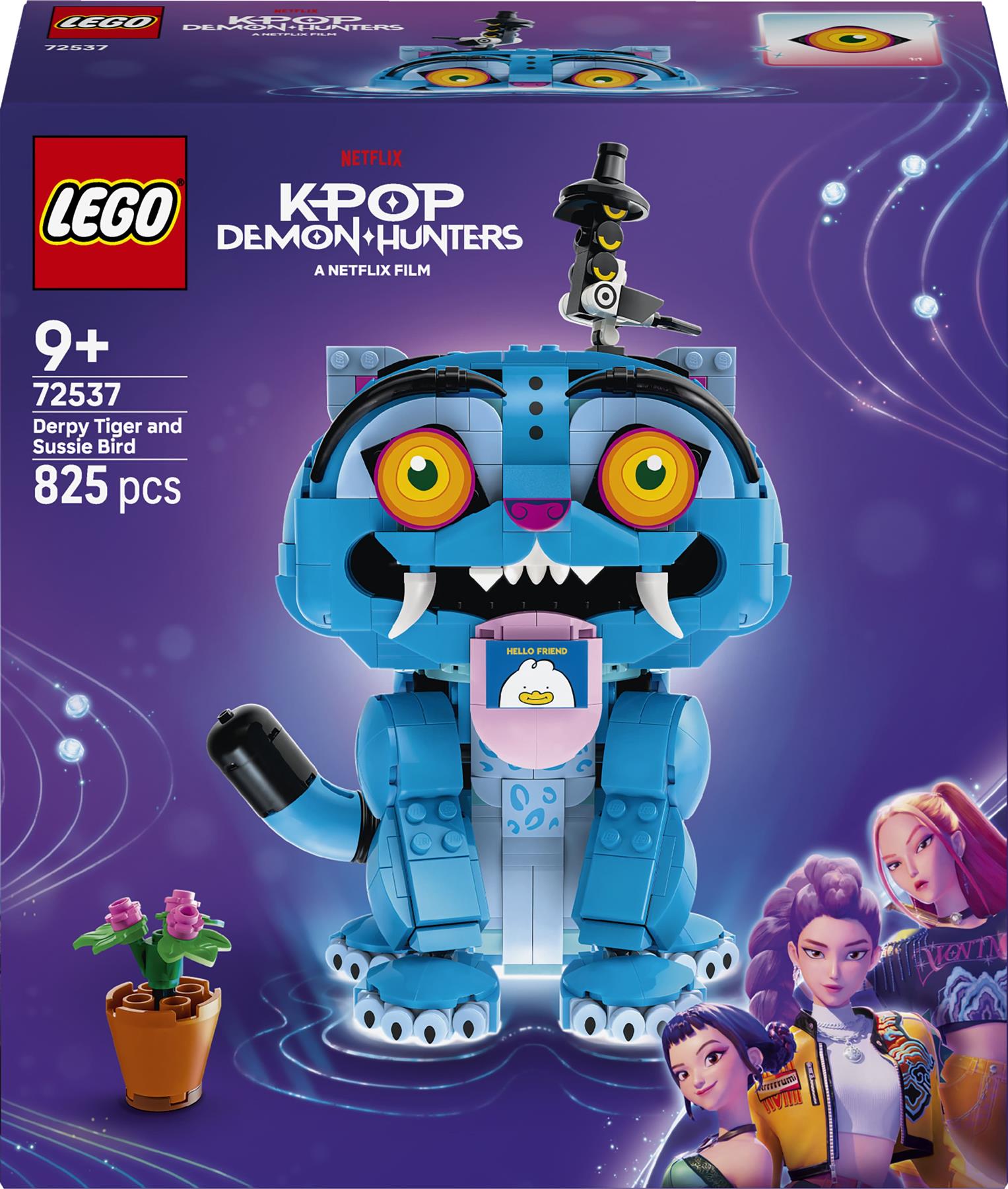 LEGO K-POP Demon Hunters Derpy Tiger and Sussie Bird 72537