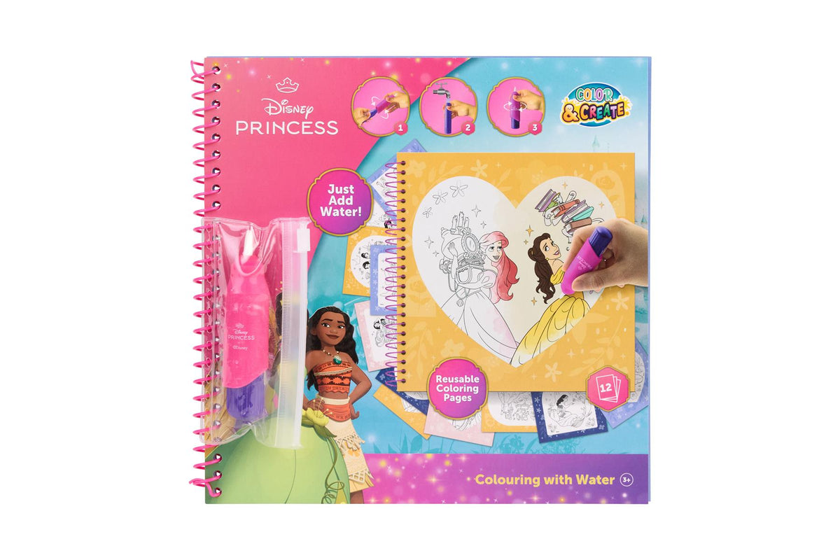 Disney Princess Water Colour Book