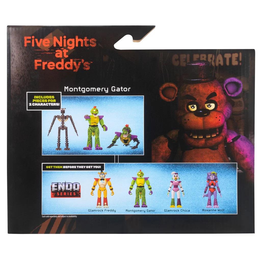 Five Nights at Freddy's Endo Series 6 Inch Figures - Montgomery Gator & Shattered Montgomery Gator
