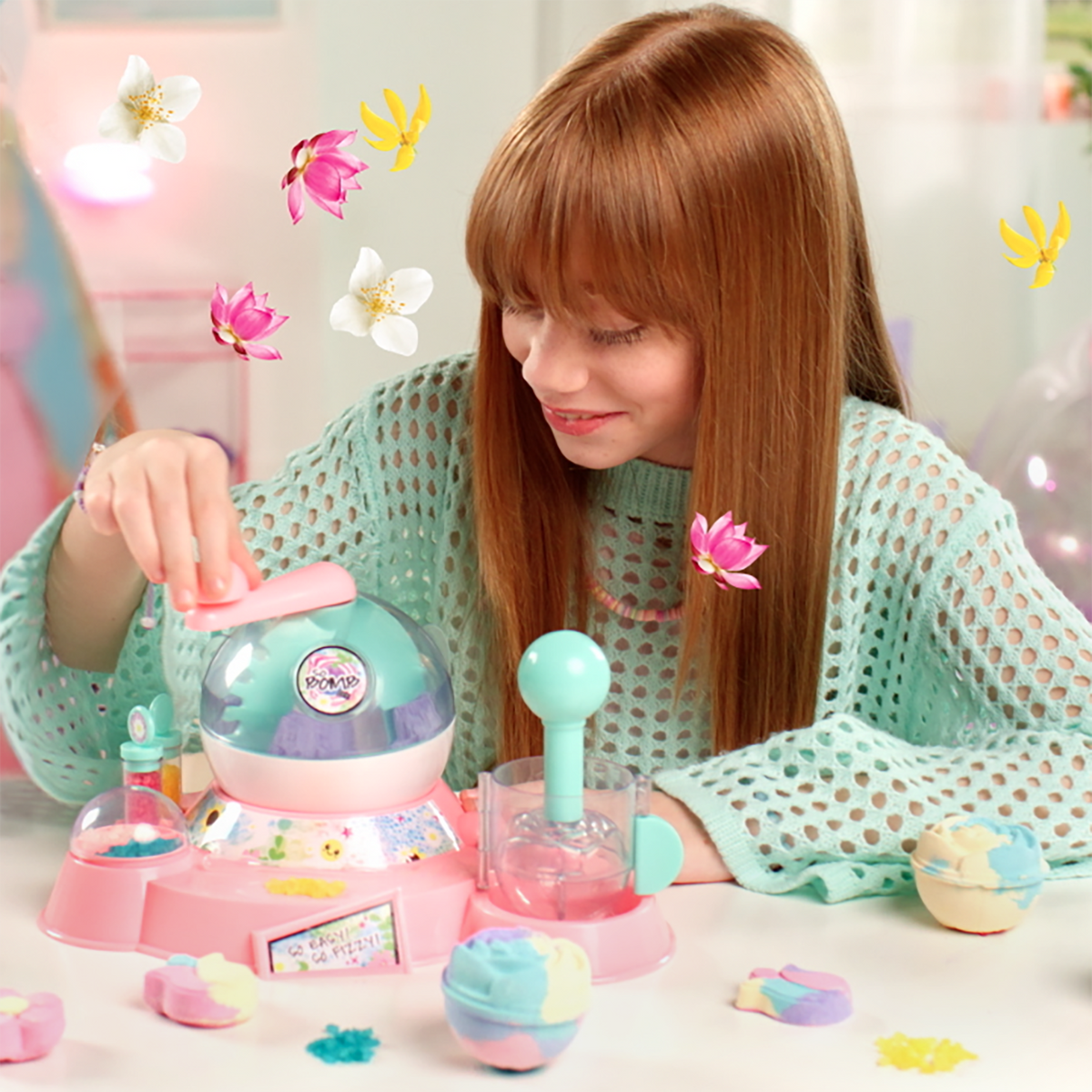 So Bomb DIY Flower Bath Bomb Factory