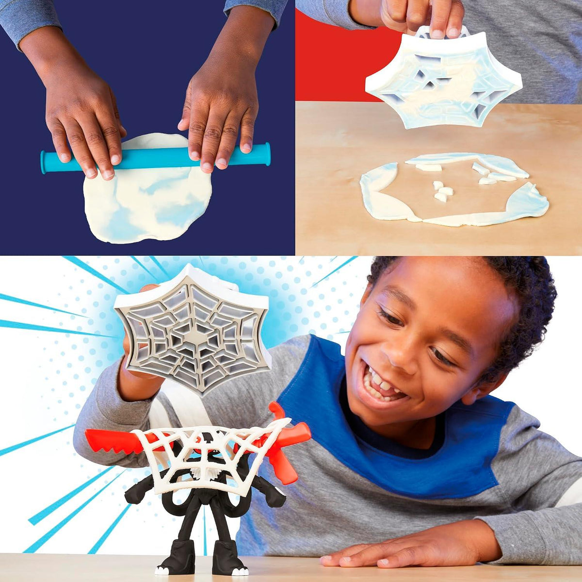 Play-Doh Spider-Man Launch & Slice Battle Playset
