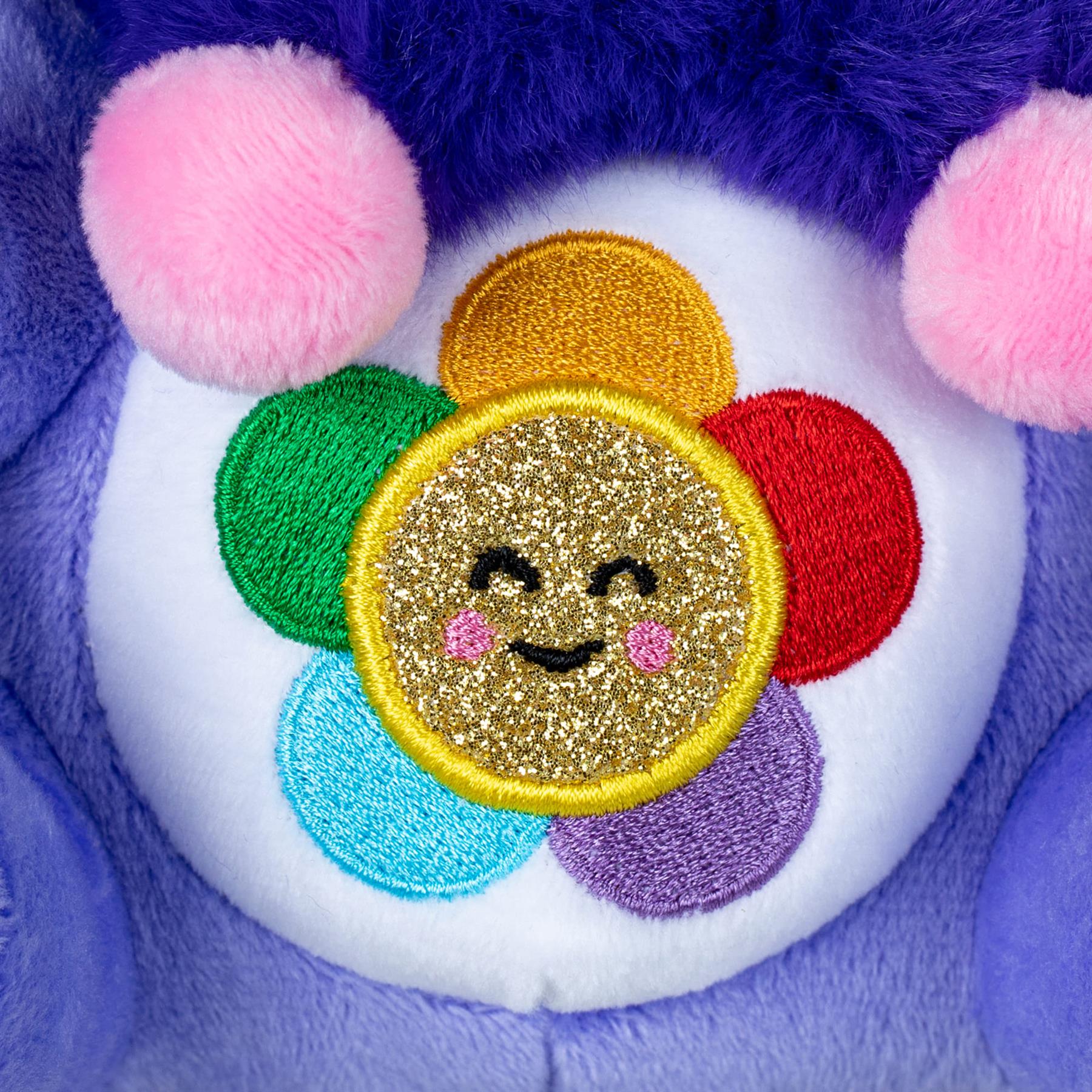 Care Bears x Hello Kitty Harmony Bear as Kuromi Plush 25cm