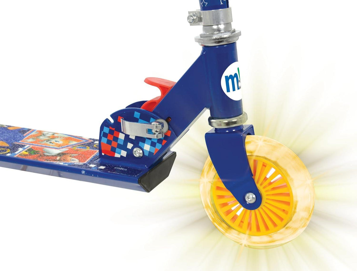 Sonic Folding Inline Scooter with Light Up Wheels