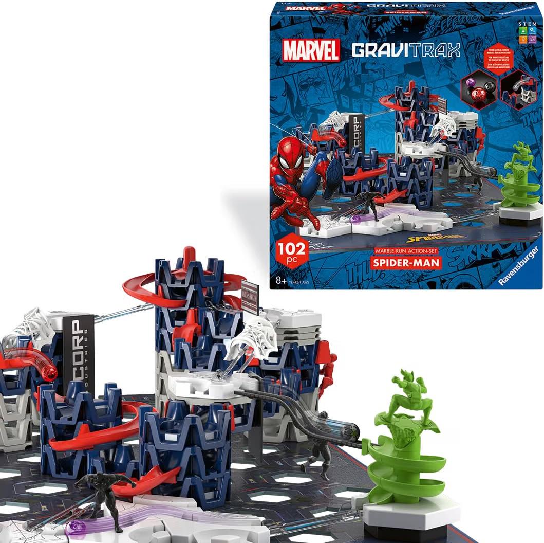 GraviTrax Marvel Spider-Man Action Set