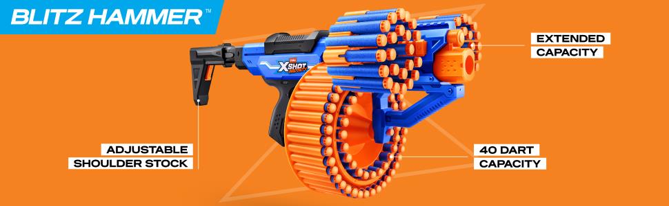 X-Shot Insanity Blitz Hammer