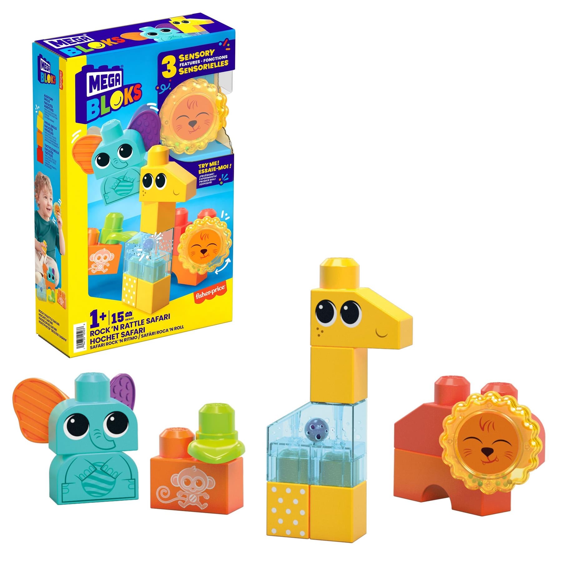 MEGA Bloks Rock 'n Rattle Safari