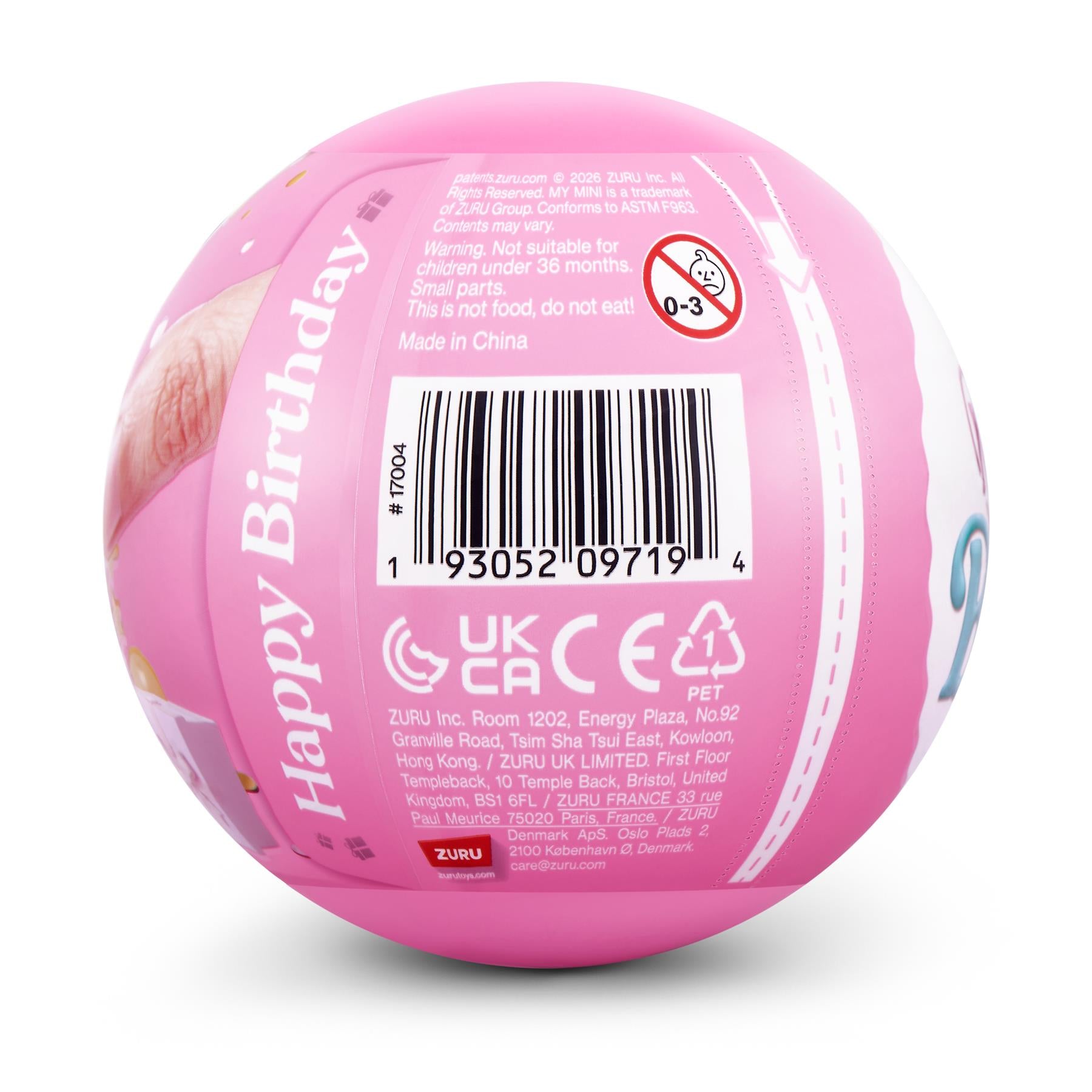 Zuru My Mini Series 1 - Baby Happy Birthday Surprise Ball