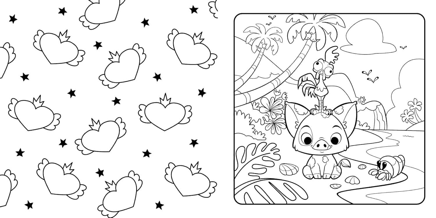 Disney Princess Cosy Colouring Book