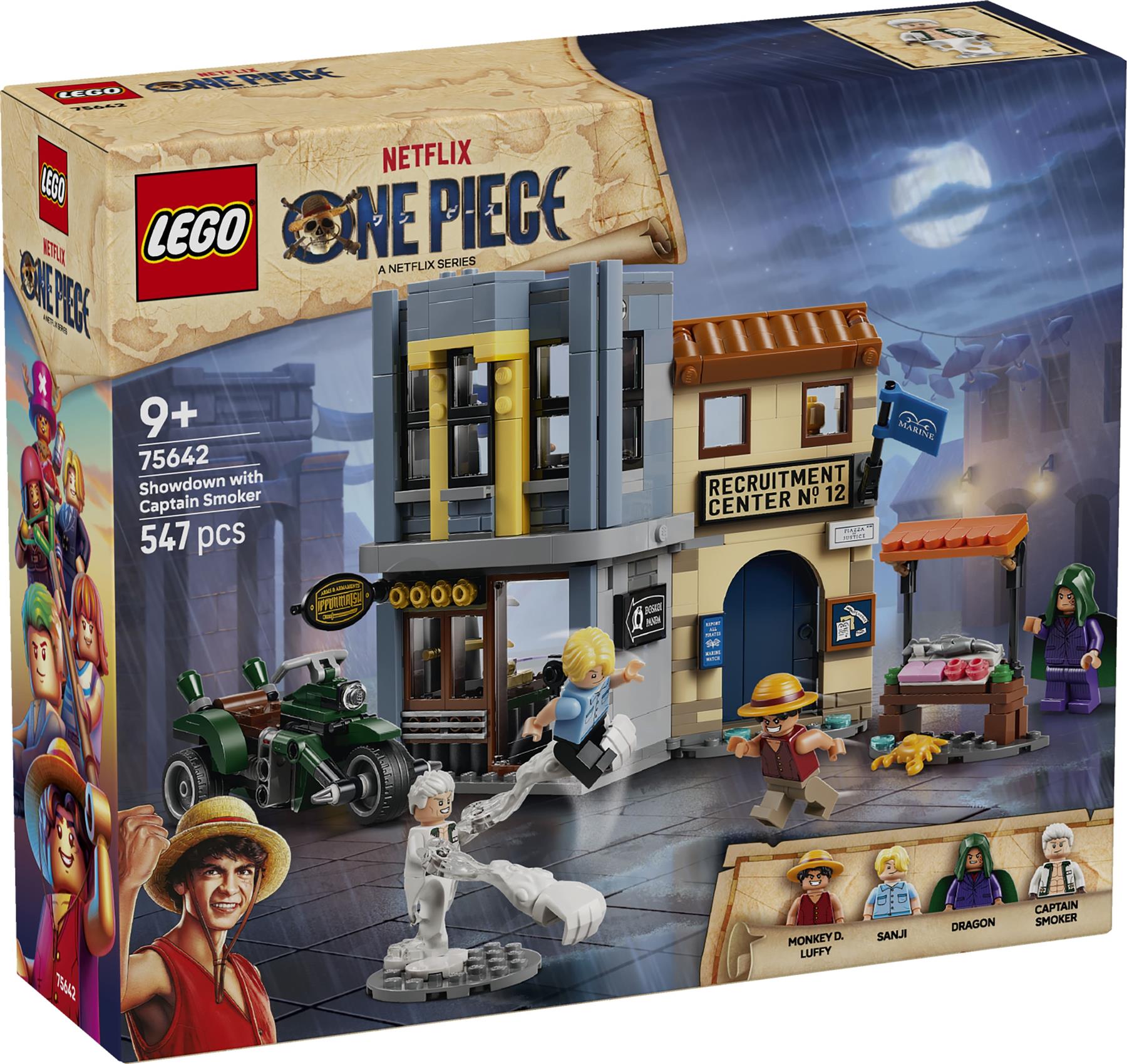 LEGO One Piece Showdown with Captain Smoker 75642