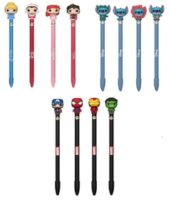 Funko Pen Topper Assortment – Disney Princess, Marvel & Stitch
