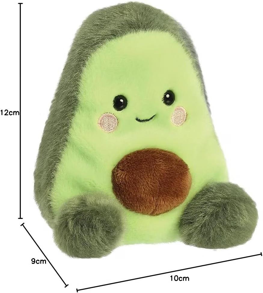 Aurora Palm Pals Airy Avocado 5 Inch Plush