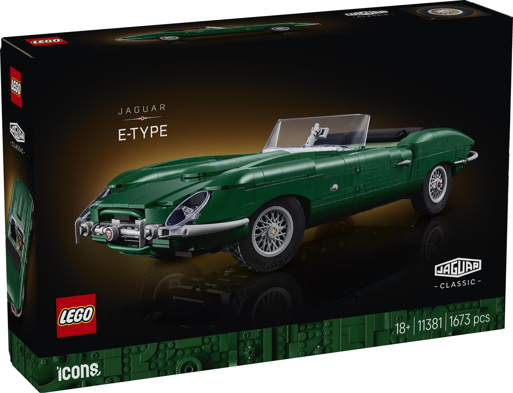 LEGO Icons Jaguar E-Type 11381
