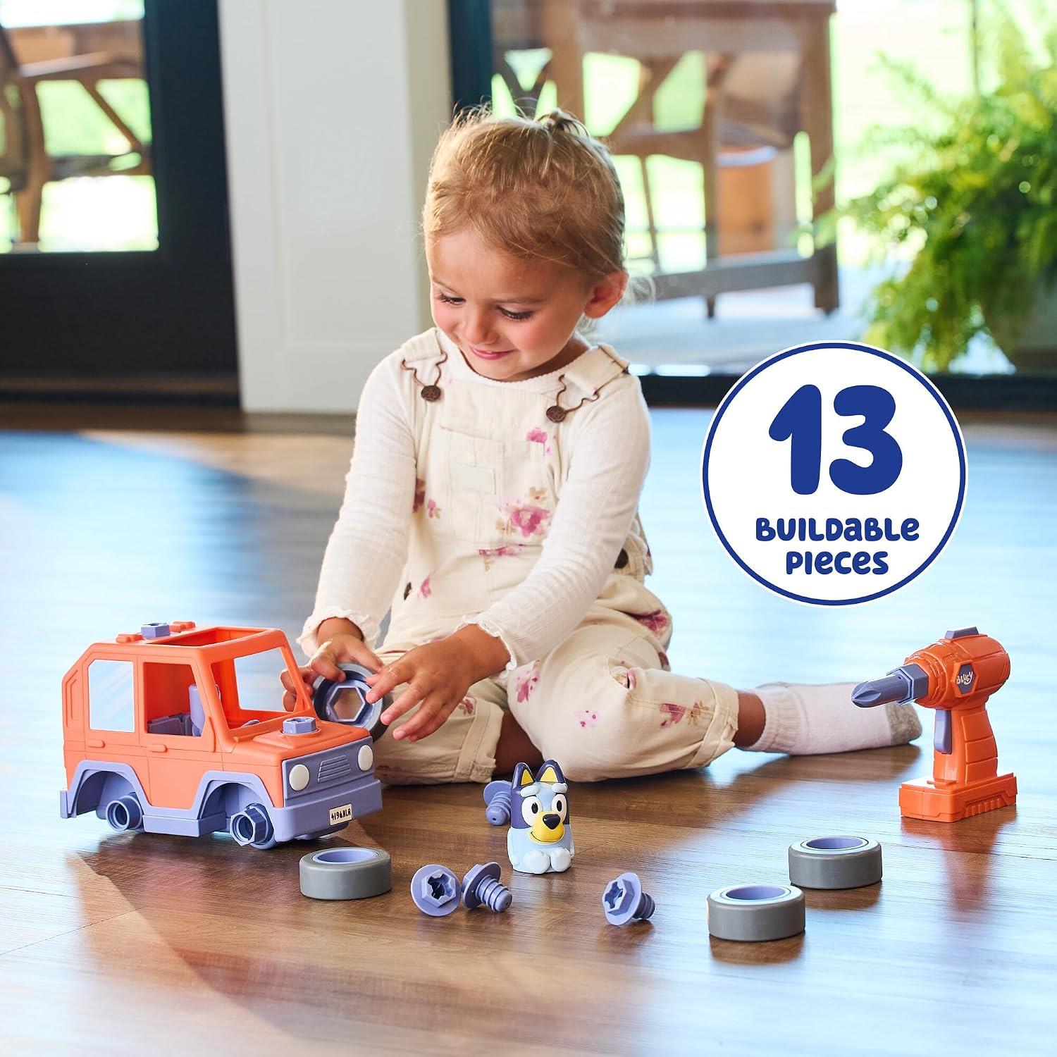 Bluey Build A Buddy Motorized Car