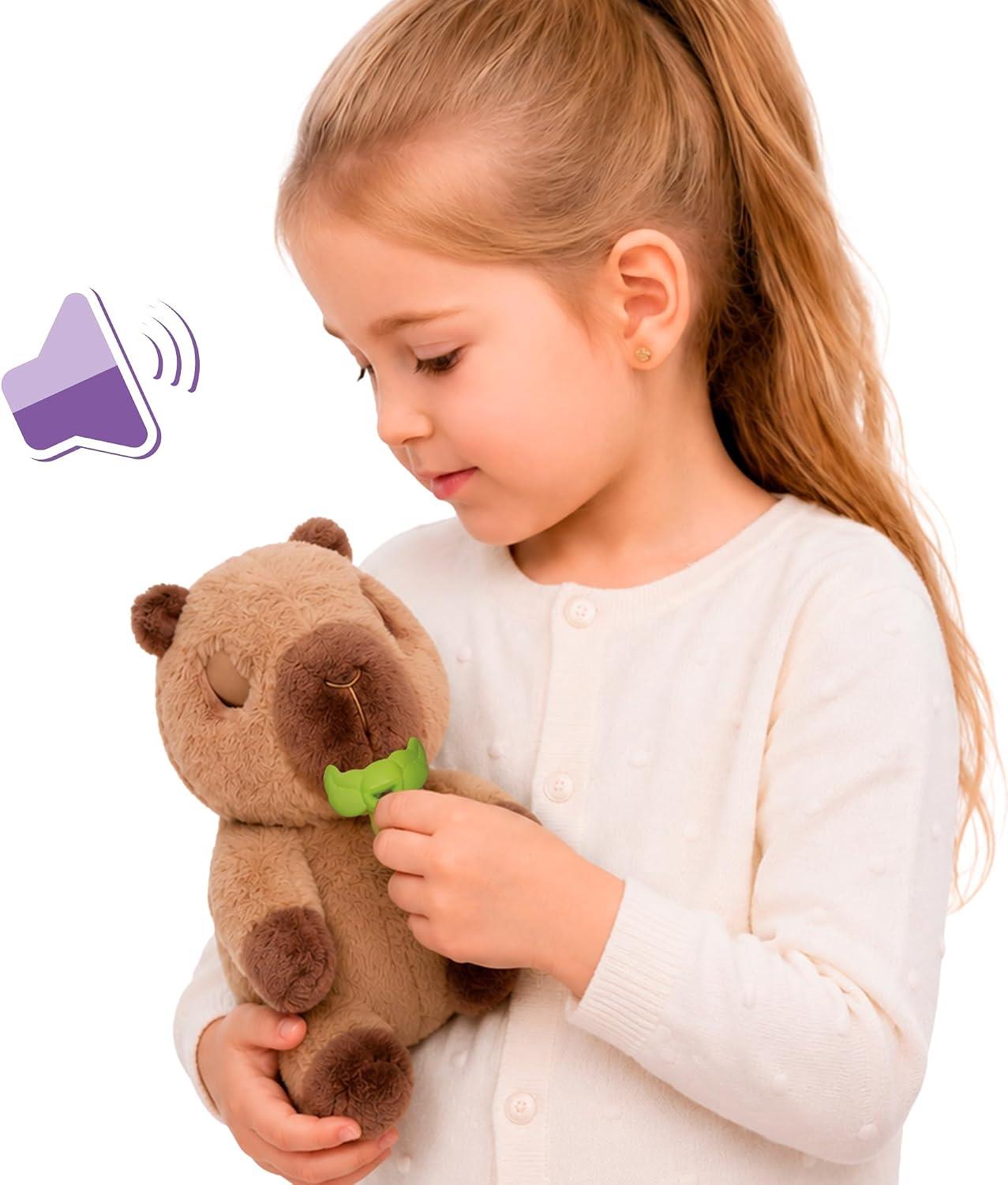Baby Paws Capybara Interactive Plush