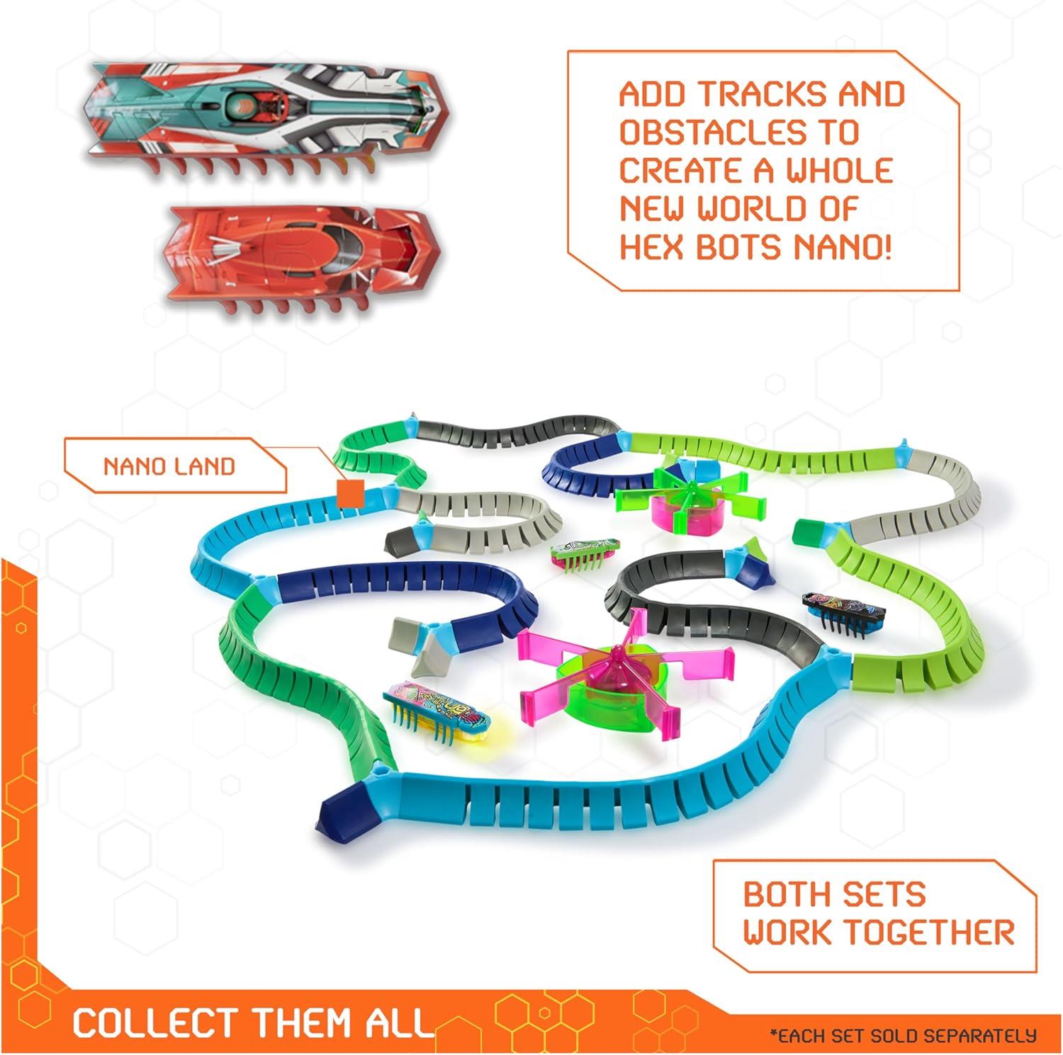 Hexbots Nanotopia 130-Piece Set with 7 Nano Bots