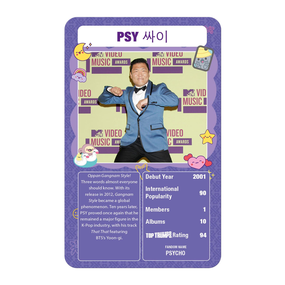 Top Trumps K-POP Card Game