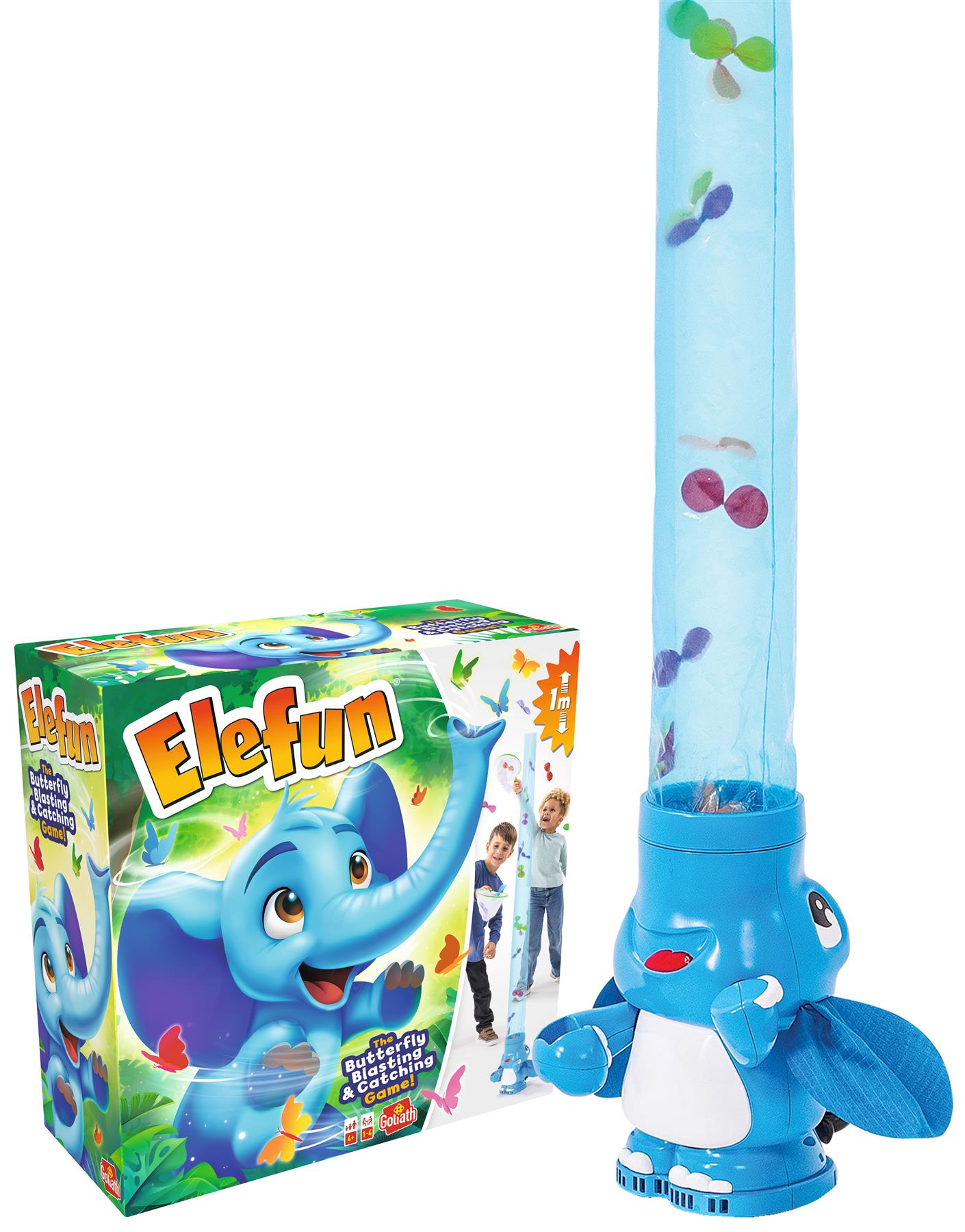 Goliath Games Elefun The Butterfly Blasting & Catching Game