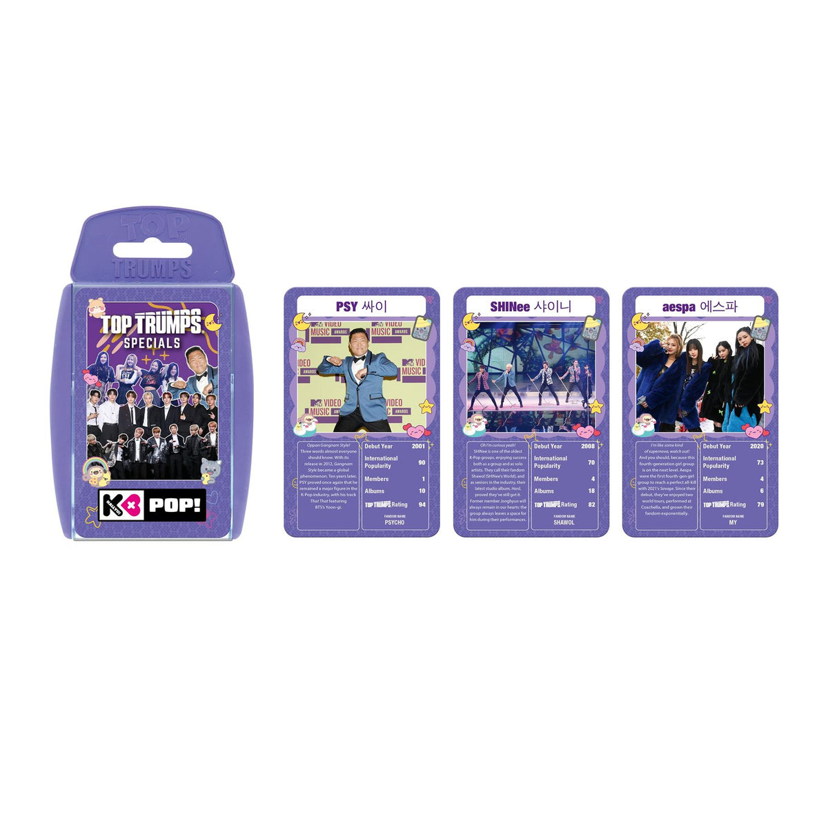 Top Trumps K-POP Card Game