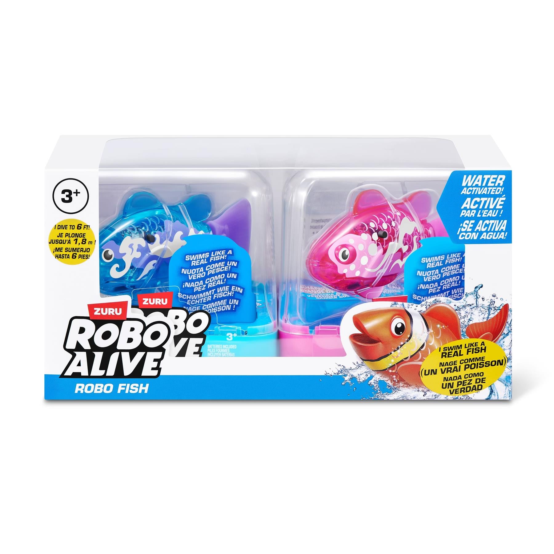 Zuru Robo Alive 2-Pack Robo Fish