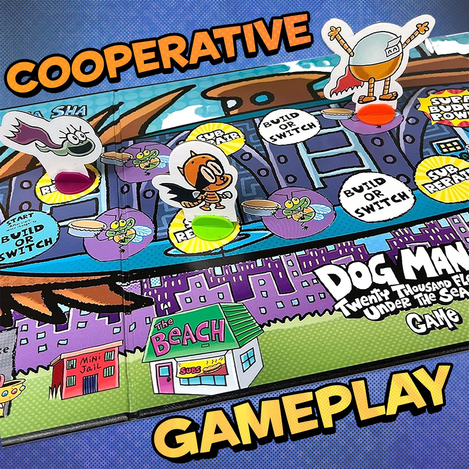 Dogman 20,000 Fleas Under The Sea Game Board Game