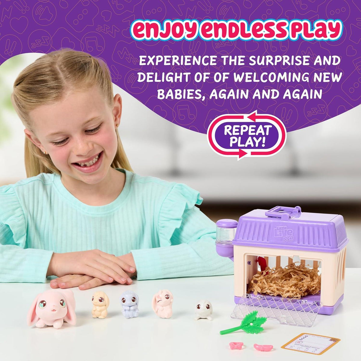 Little Live Pets Mama Surprise Minis Playset - Rabbit