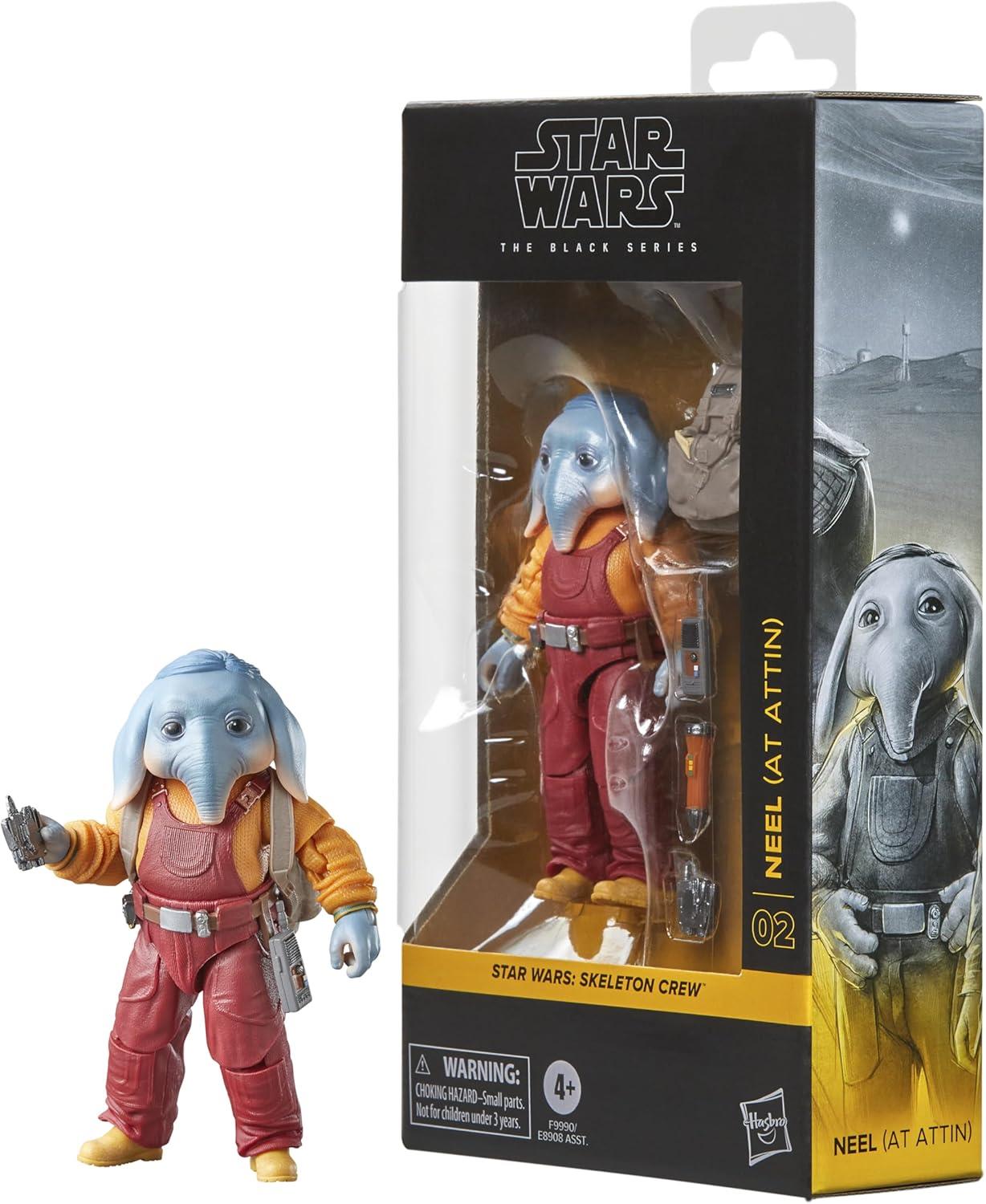 Star Wars The Black Series 6 Inch Skeleton Crew Figure - Neel At Attin