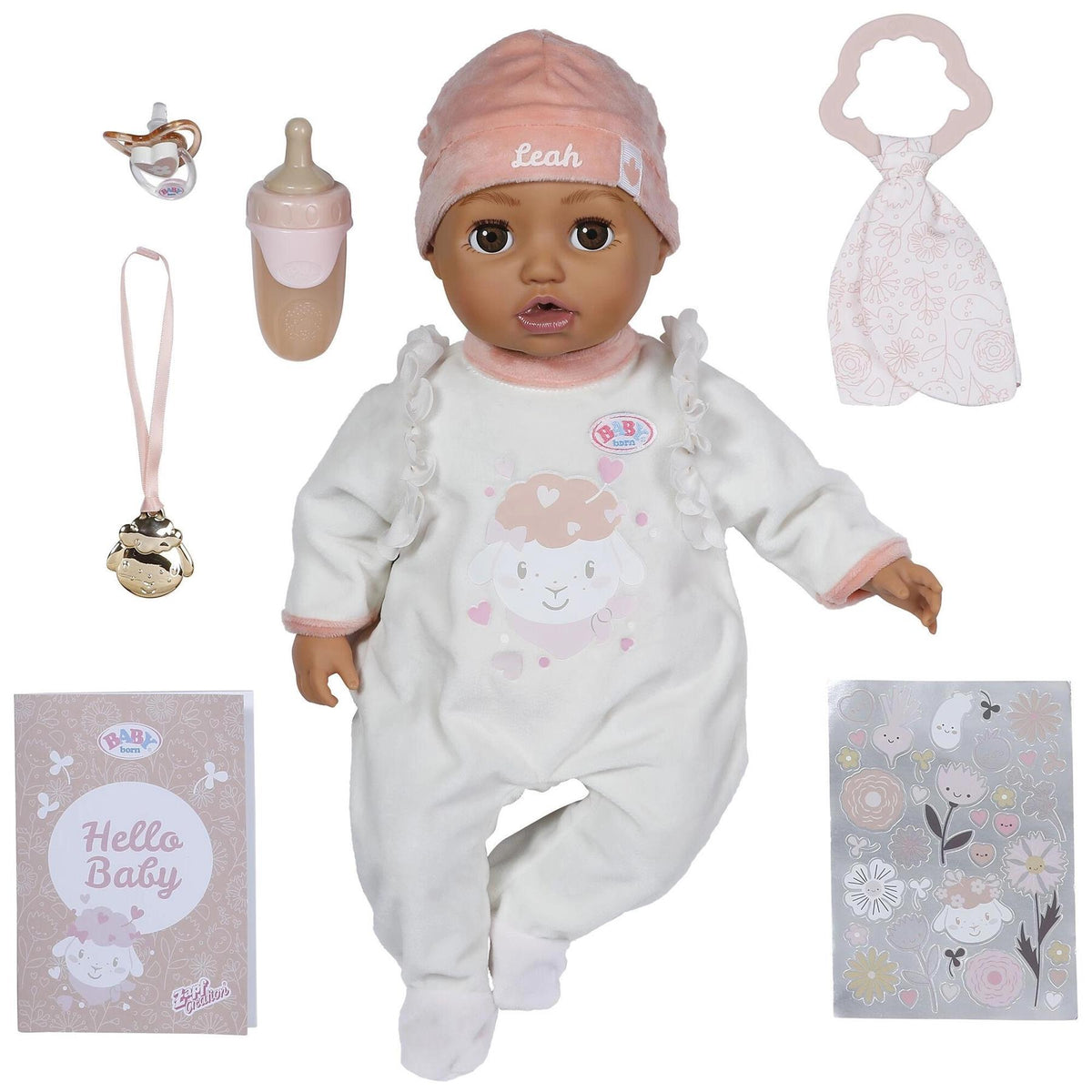 BABY born 43cm Interactive Doll - Leah