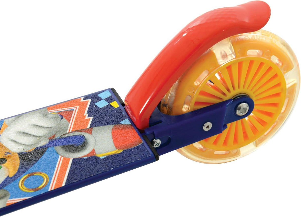 Sonic Folding Inline Scooter with Light Up Wheels