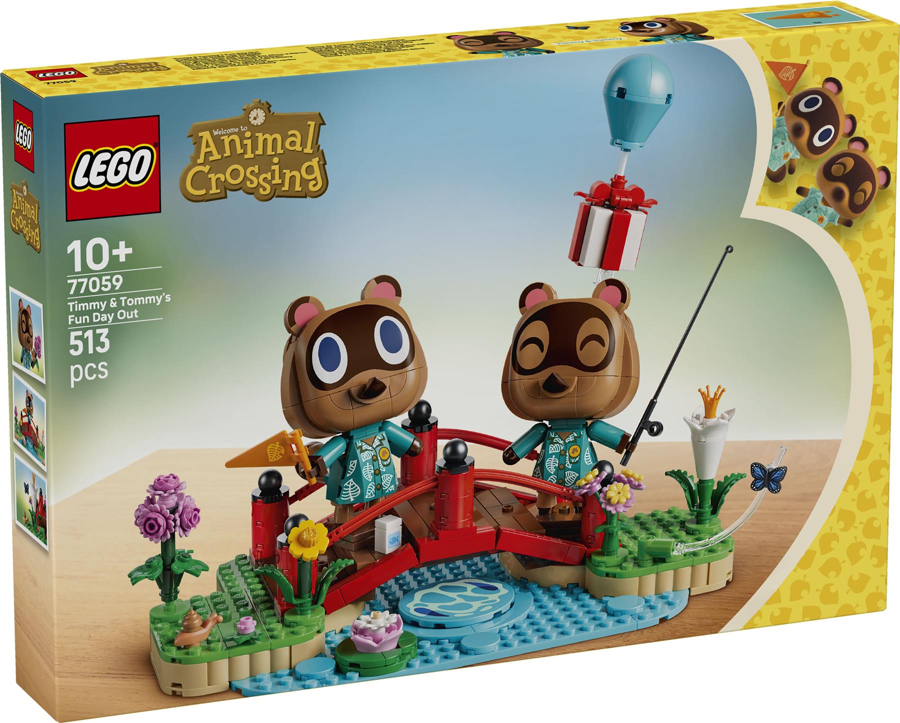 LEGO Animal Crossing Timmy & Tommy's Fun Day Out 77059