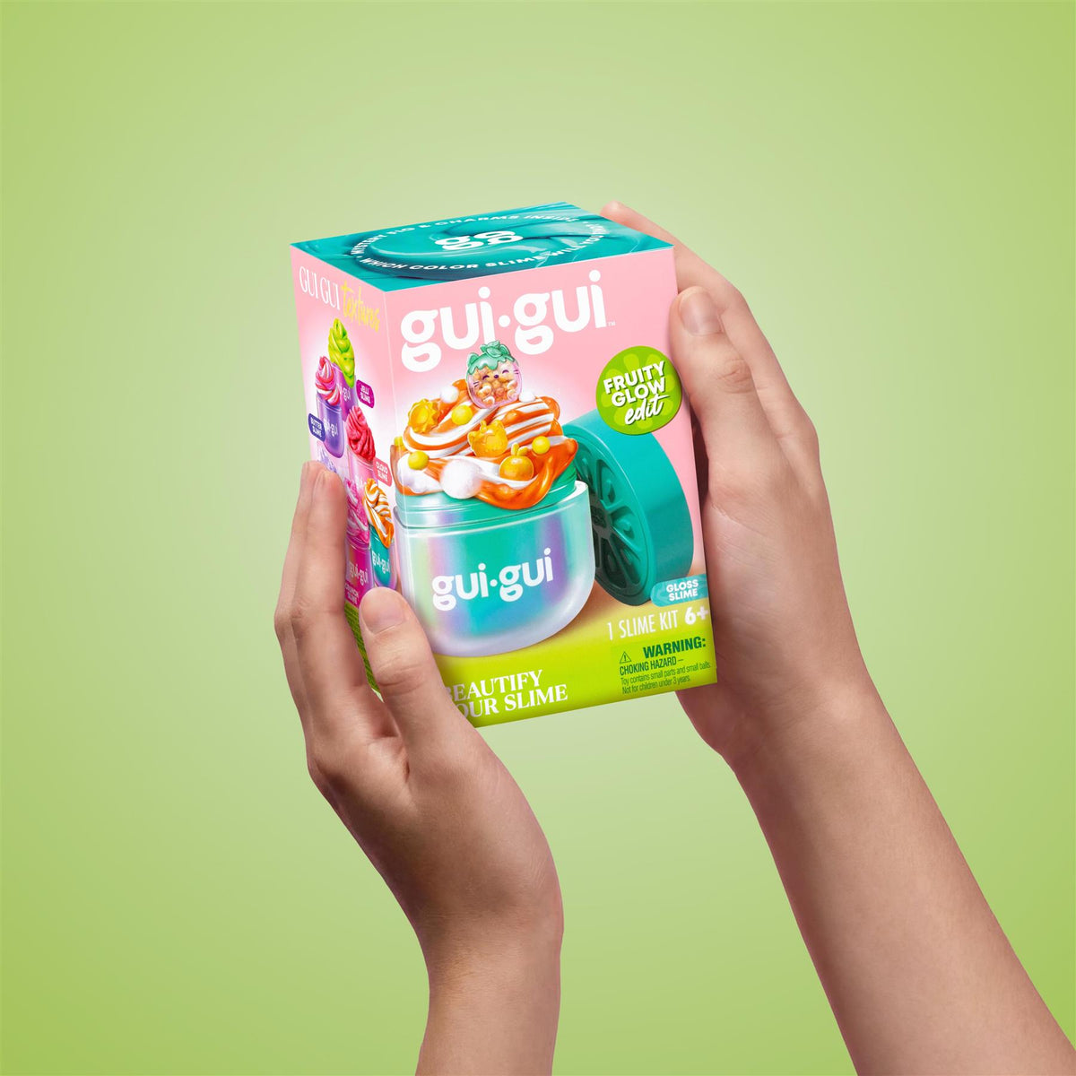 Gui Gui Fruity Glow Single Pack Beautify Your Slime - Gloss Slime