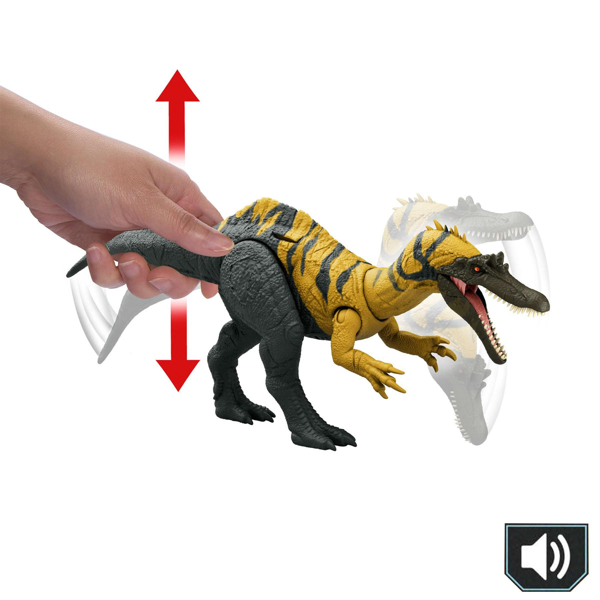 Jurassic World Chaos Theory Wild Roar - Ceratosuchops