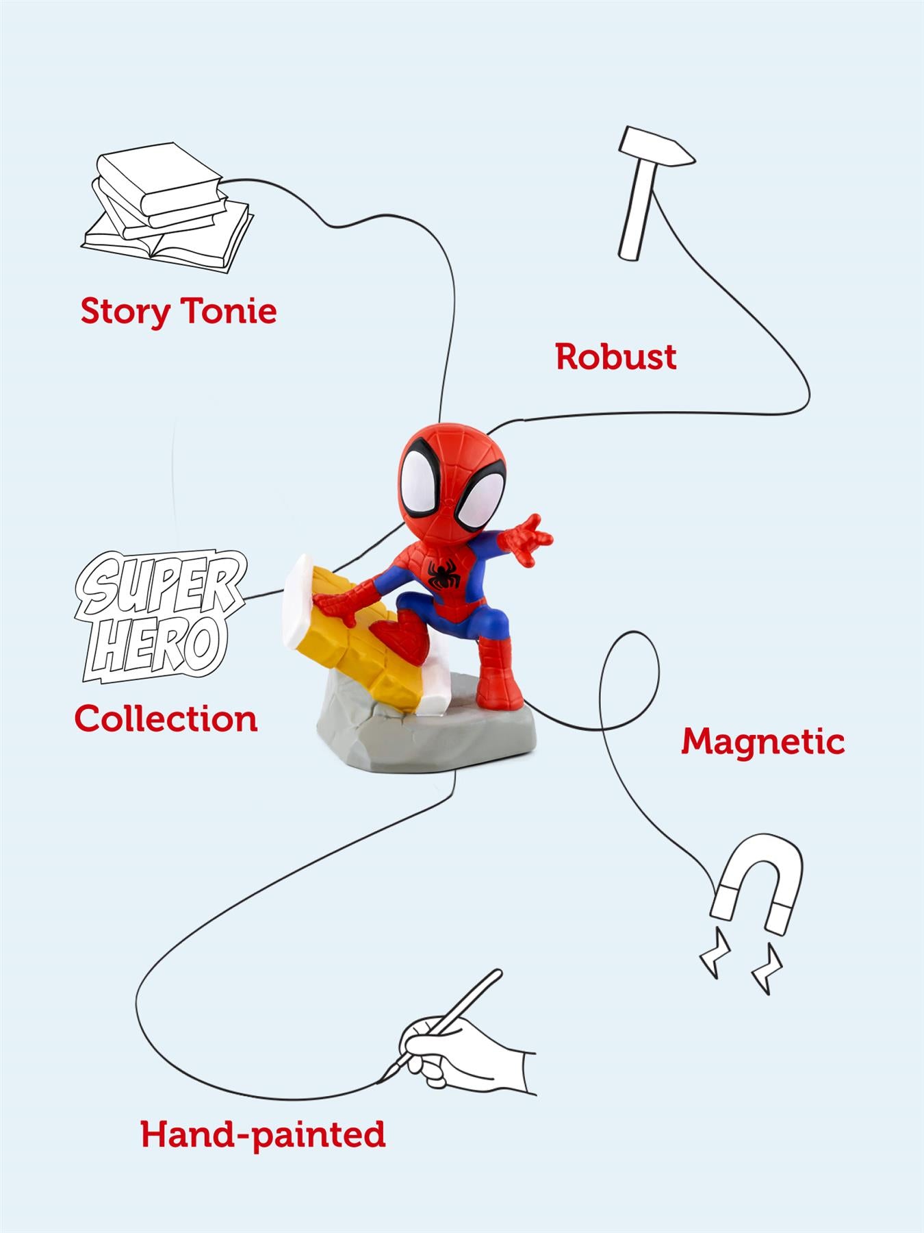 Tonies Audio Character Spidey and His Amazing Friends - Spiderman