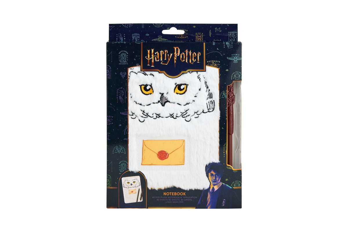 Harry Potter Plush Notebook & Pen