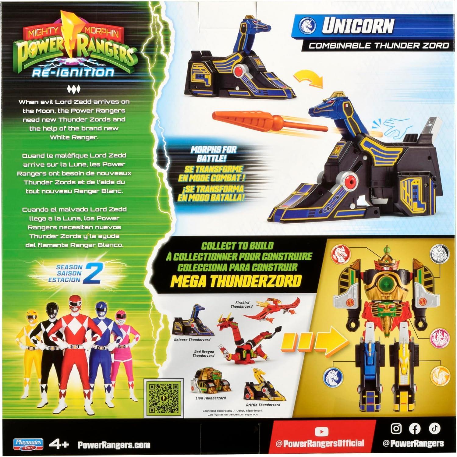 Power Rangers Mighty Morphin Zoid Action Figure - Unicorn